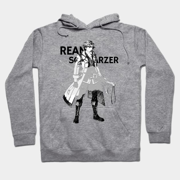 Trails of Cold Steel Rean Schwarzer Cool Hoodie by ahmadzakiramadhan